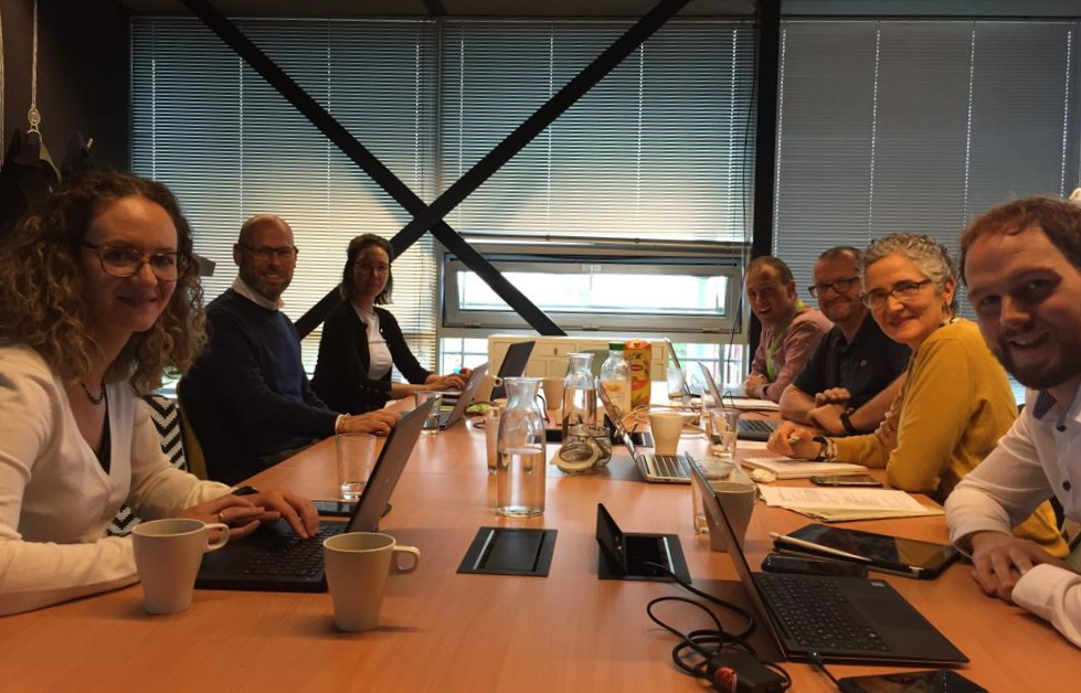 Bi-annual board meeting, Amsterdam.